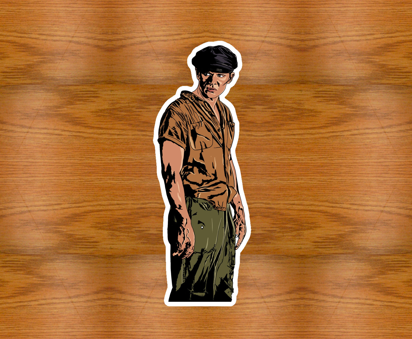 Kit Walker AHS Sticker | Asylum Character | Eco-Friendly Vinyl - Jessie's Art Shop