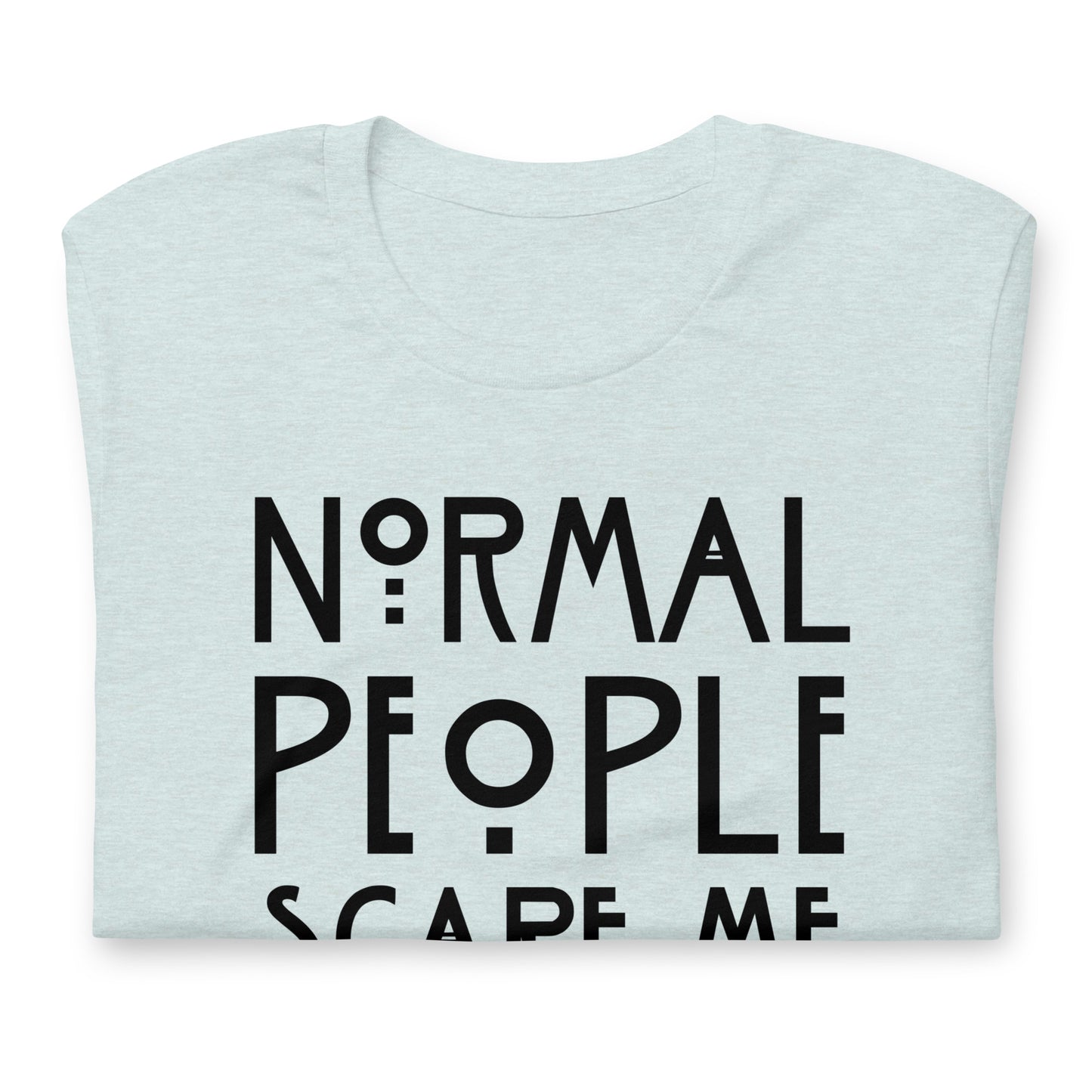 Normal people scare me T-shirt | Tate Langdon quote premium quality eco-friendly tee