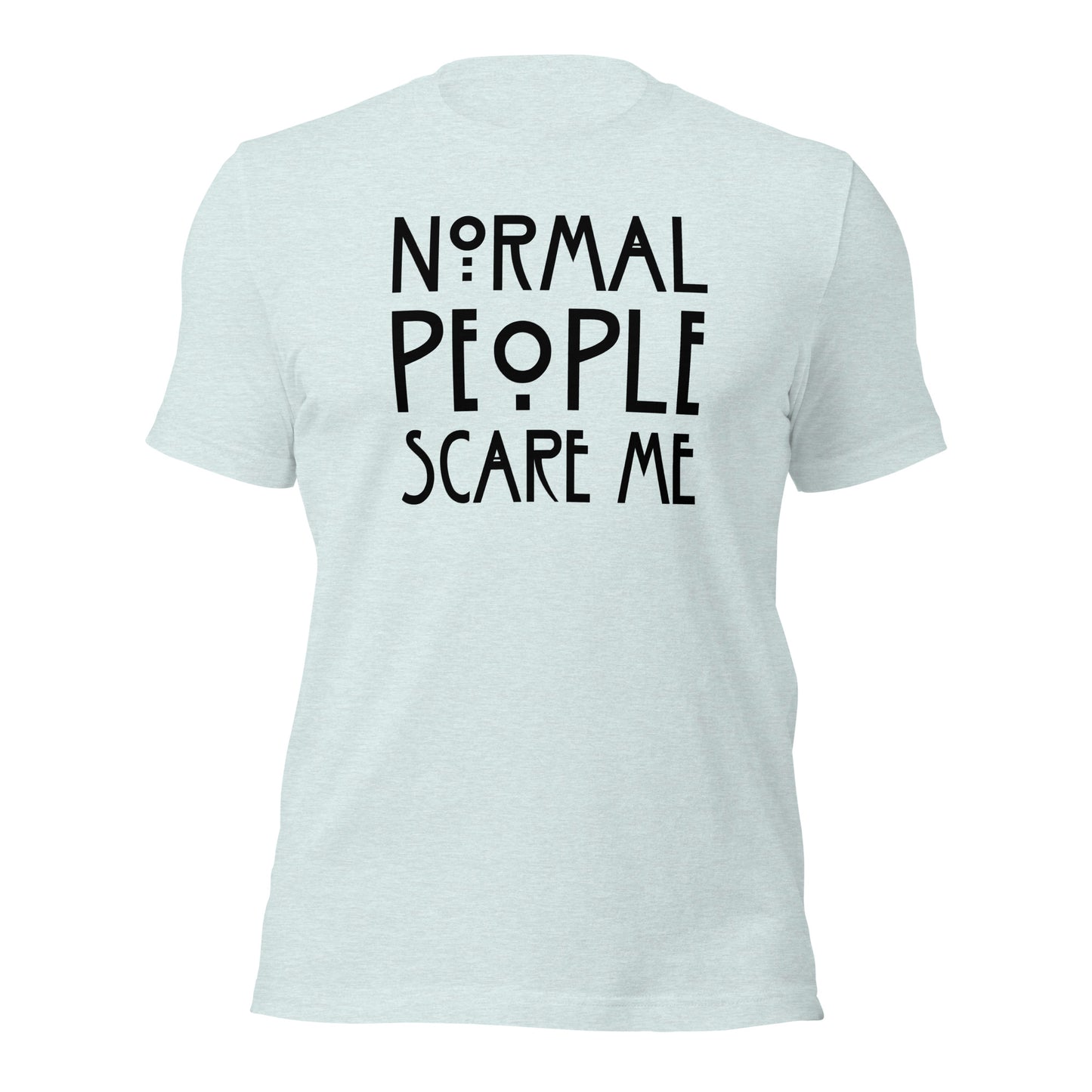 Normal people scare me T-shirt | Tate Langdon quote premium quality eco-friendly tee