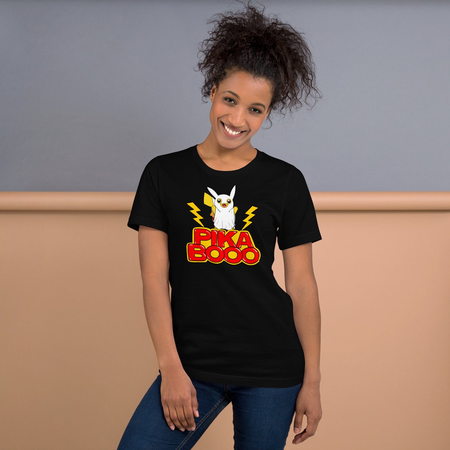 Pika boo funny Halloween T-shirt | Pokémon | premium quality eco-friendly tee