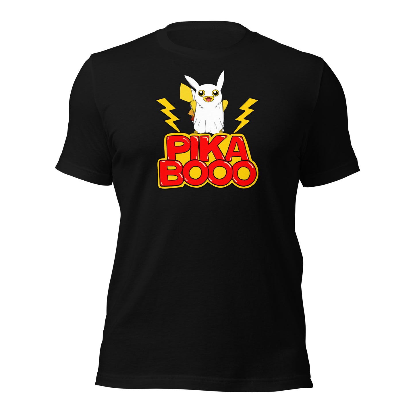 Pika Boo T-Shirt | Pokemon Halloween Pun | Premium Eco Tee - Jessie's Art Shop