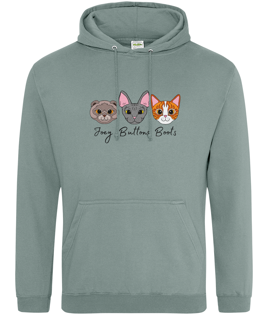 Personalised pet hoodie | custom dog cat premium quality eco-friendly hooded jumper