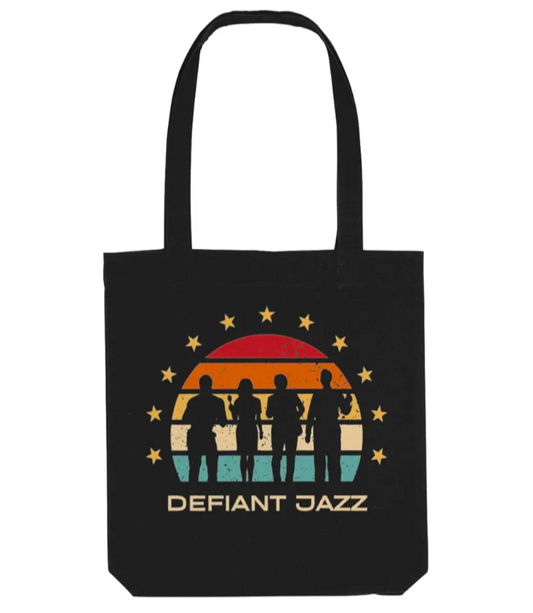 Defiant Jazz Severance tote bag | funny Helly R quote | eco friendly bag