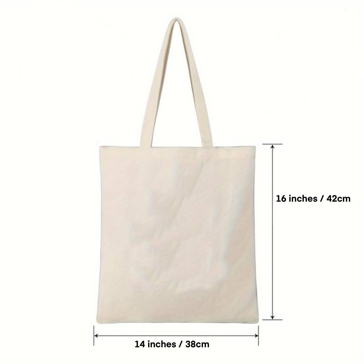 Body Positive Canvas Tote | Wellness Message | Eco-Friendly Shopping Bag - Jessie's Art Shop