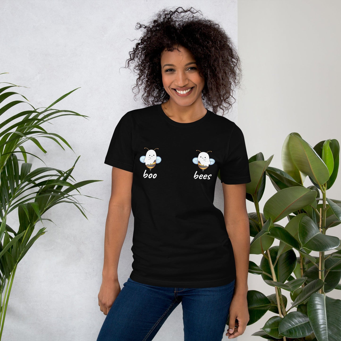 Boo Bees Halloween T-Shirt | Funny Ghost Pun | Premium Eco-Friendly Tee - Jessie's Art Shop