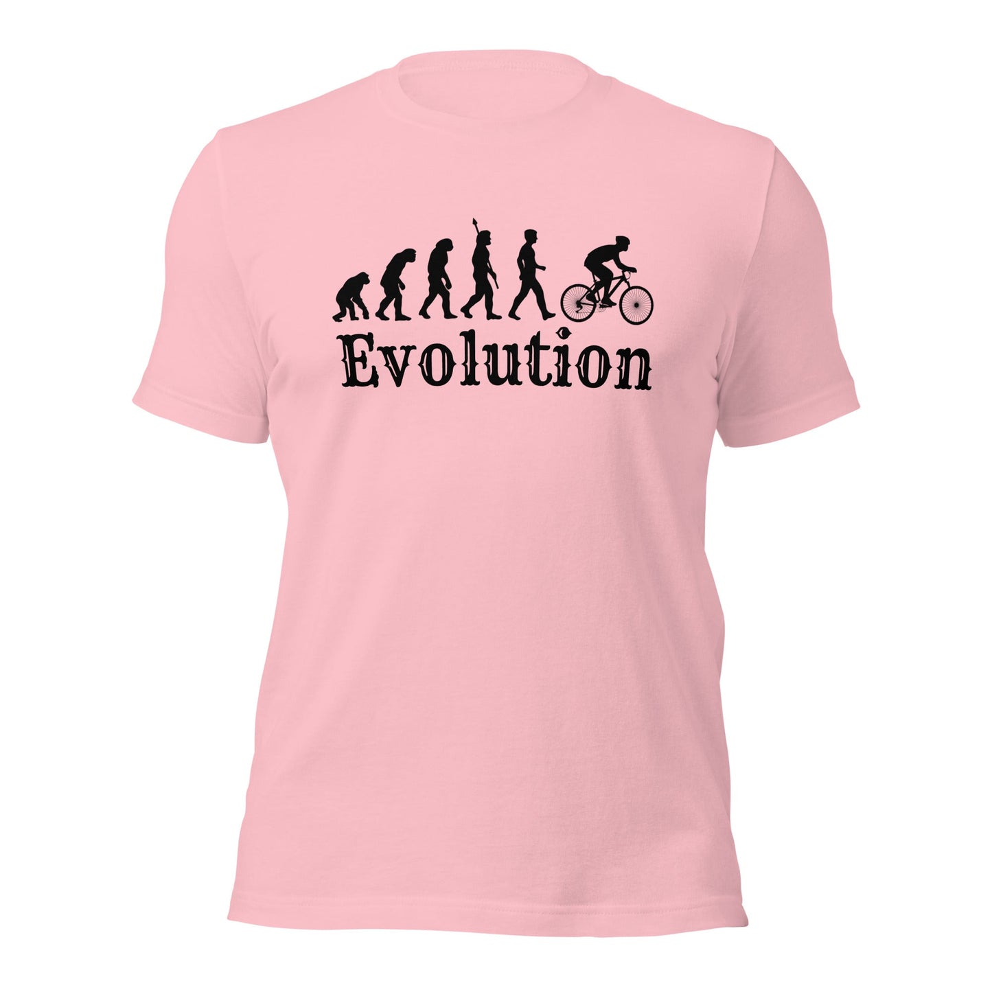 Cyclist Evolution T-Shirt | Bicycle Science Design | Premium Eco Tee - Jessie's Art Shop