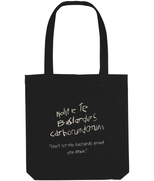 Don't let the bastards grind you down tote bag gift | eco friendly bag | the Handmaid's tale - Jessie's Art Shop