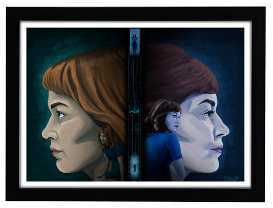 Hellyna | Helly R Helena Eagan Severance Art Print | JHollyArt Fan Art | Premium Poster - Jessie's Art Shop