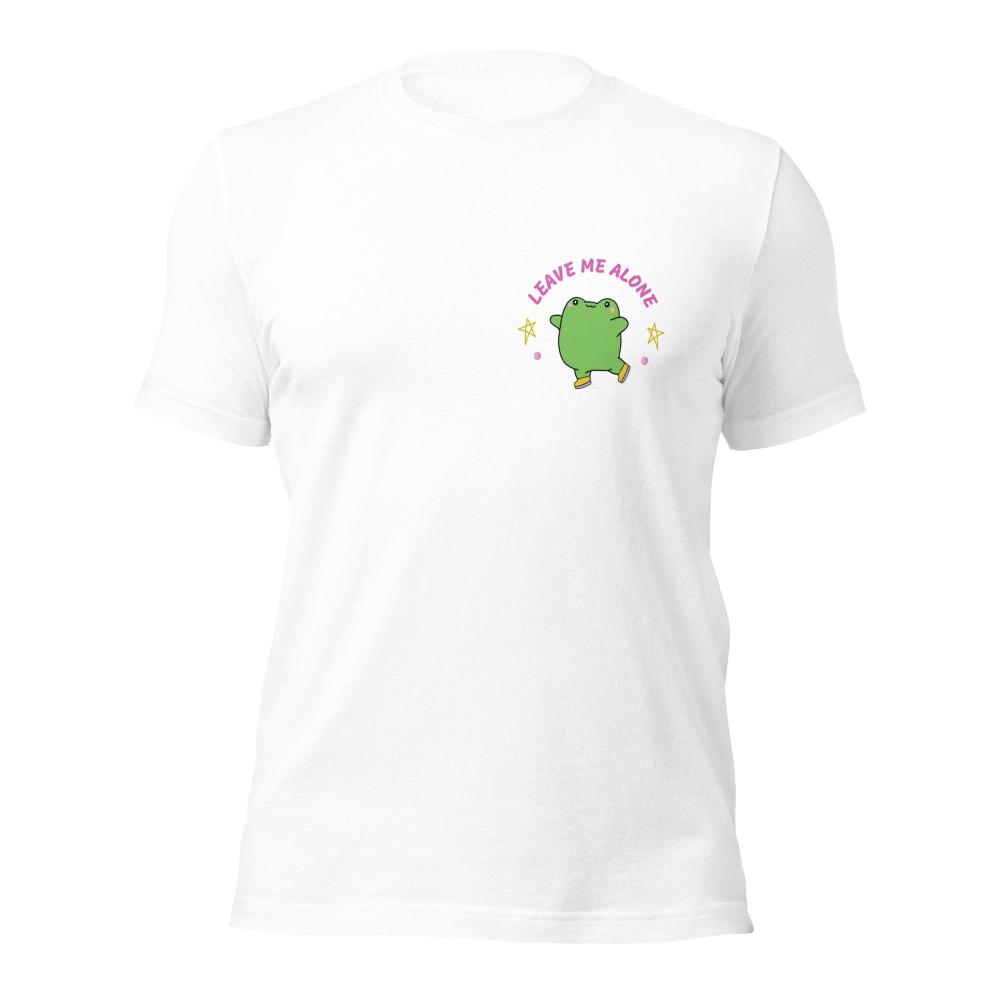 Leave Me Alone Funny frog T-shirt | Premium tee - Jessie's Art Shop