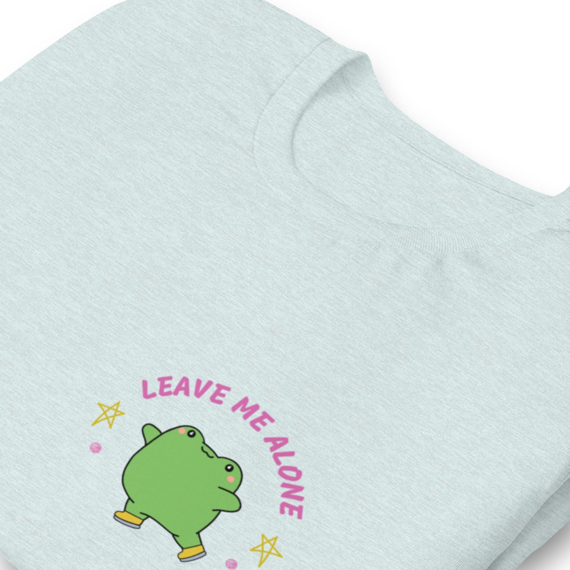 Leave Me Alone Funny frog T-shirt | Premium tee - Jessie's Art Shop
