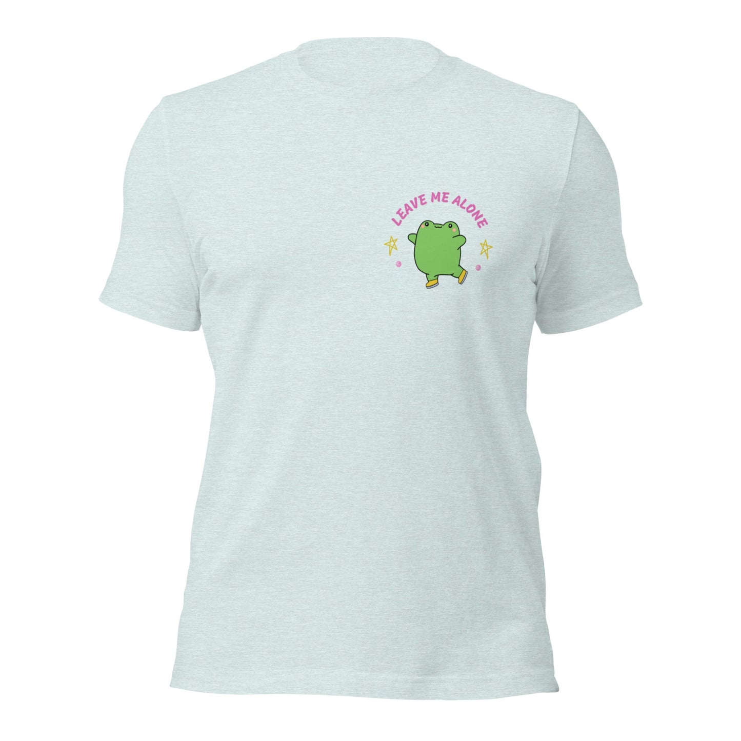 Leave Me Alone Funny frog T-shirt | Premium tee - Jessie's Art Shop