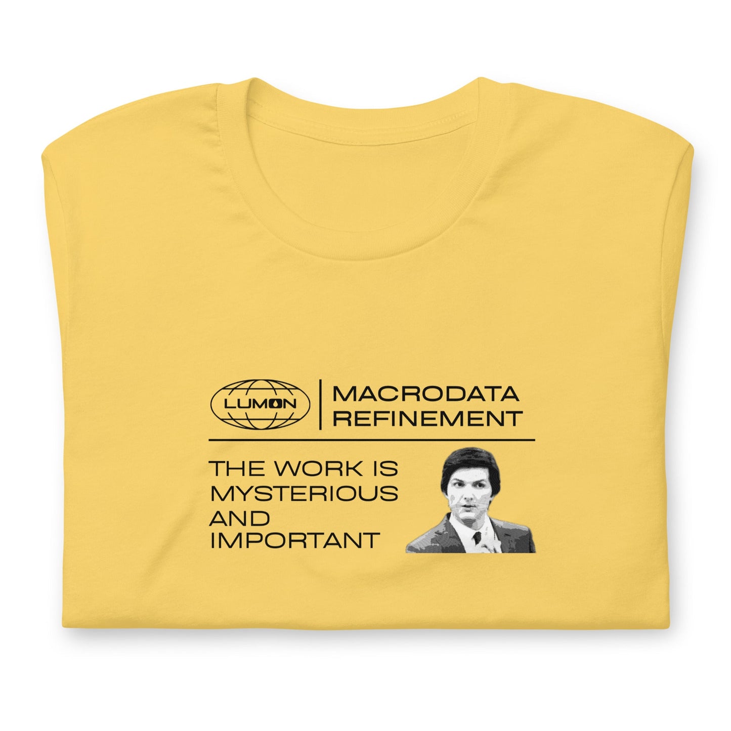 Mysterious and Important Severance T-shirt | Funny Mark S Quote | Premium tee - Jessie's Art Shop