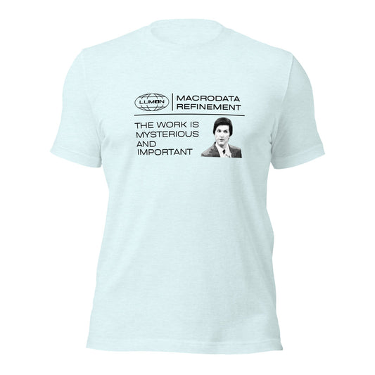 Mysterious and Important Severance T-shirt | Funny Mark S Quote | Premium tee - Jessie's Art Shop