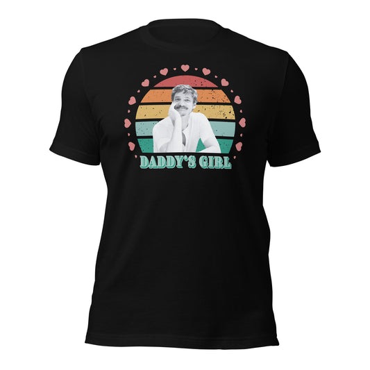 Pedro Pascal T-shirt | Daddy's Girl | Funny Pedro fan tee | Premium tee - Jessie's Art Shop
