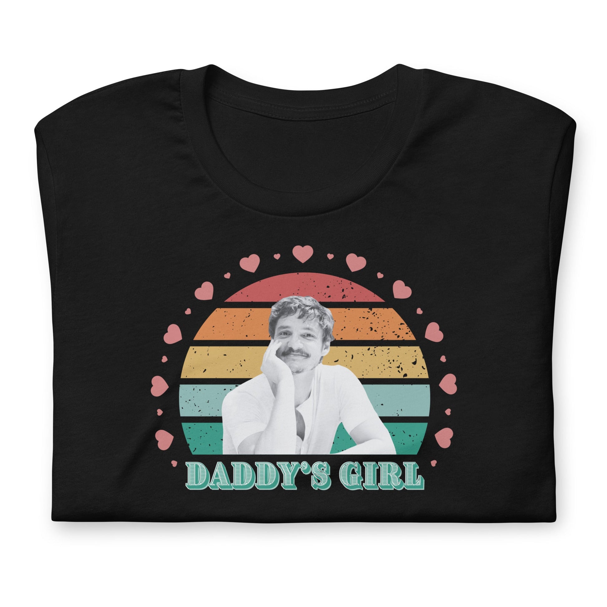 Pedro Pascal T-shirt | Daddy's Girl | Funny Pedro fan tee | Premium tee - Jessie's Art Shop
