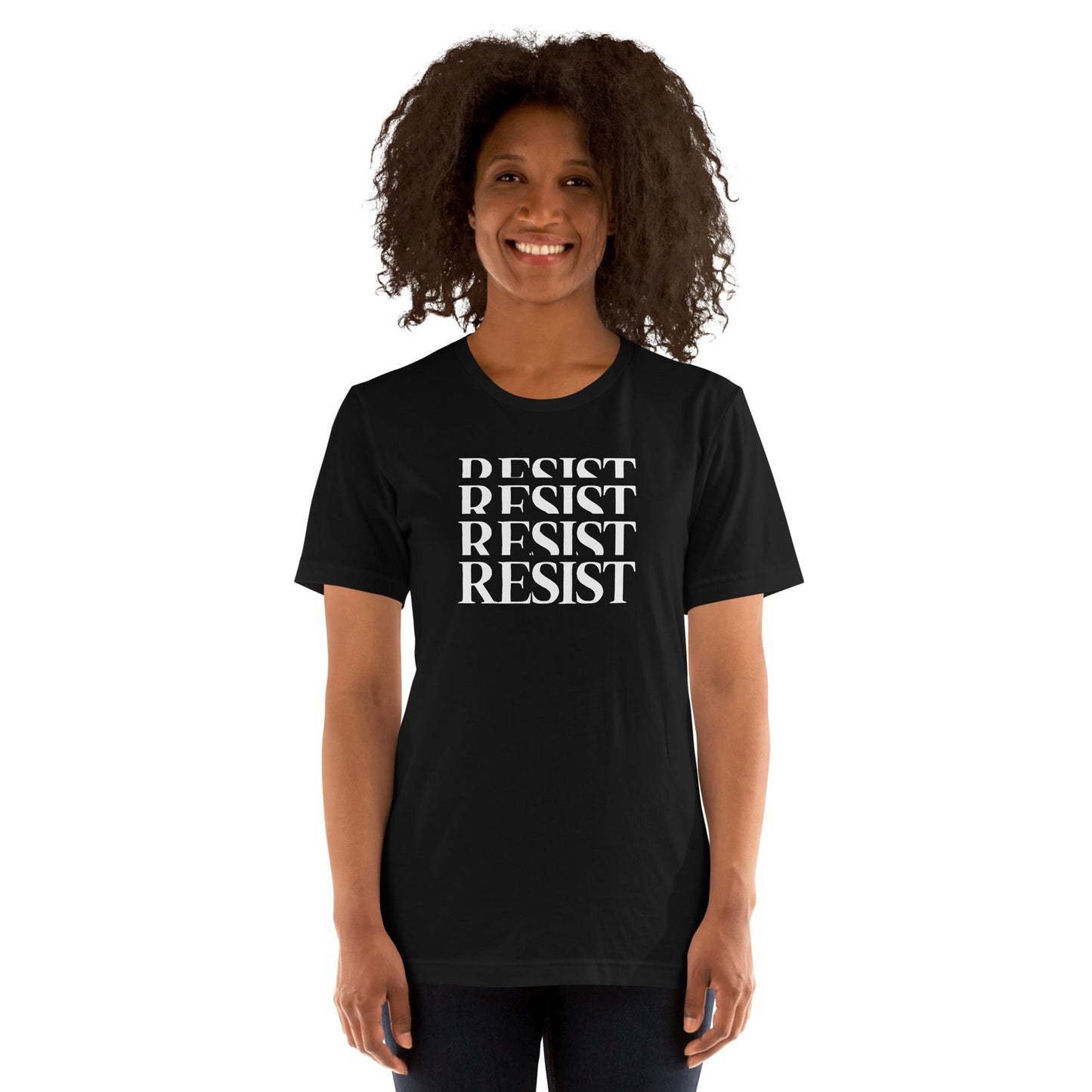 RESIST T-shirt | protest | political activism tee | premium quality eco-friendly top - Jessie's Art Shop