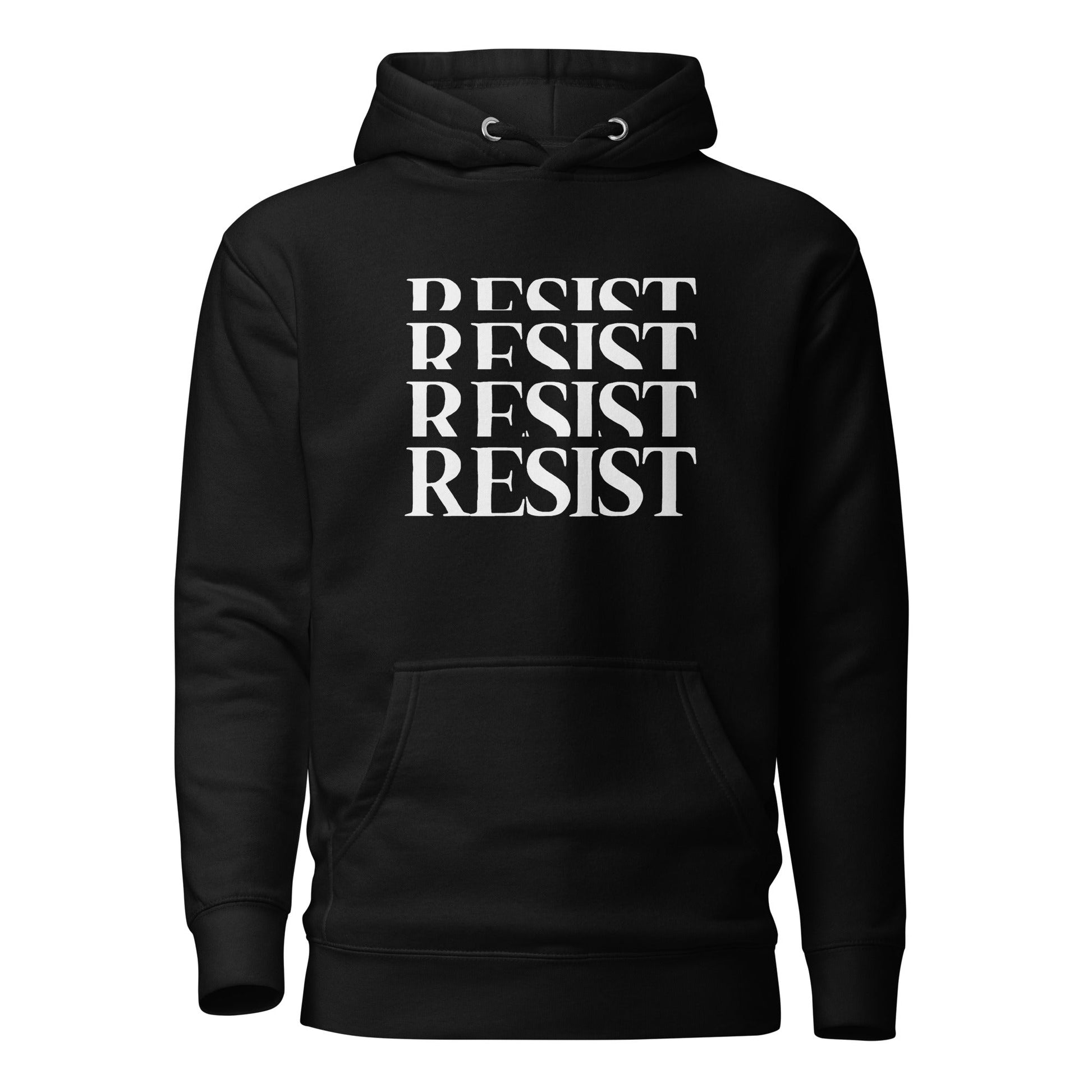 RESIST unisex hoodie | protest | political activism tee | premium quality eco-friendly top - Jessie's Art Shop