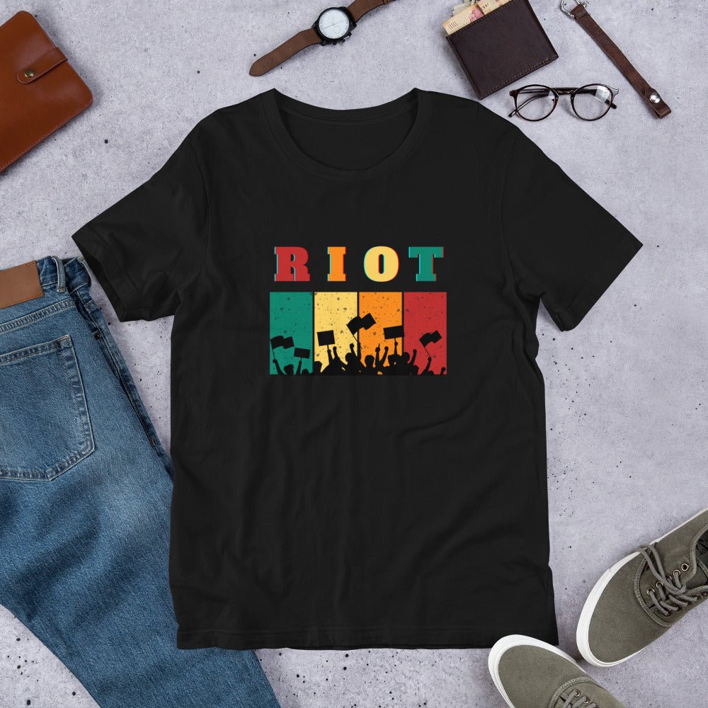 RIOT T-shirt | protest | political activism tee | premium quality eco-friendly top