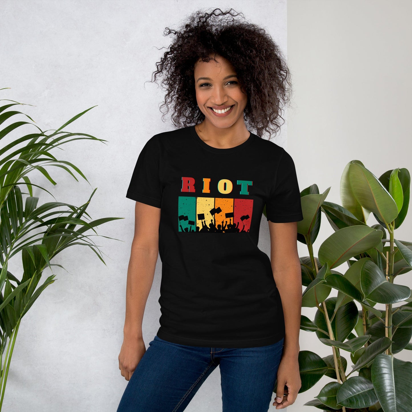 RIOT T-shirt | protest | political activism tee | premium quality eco-friendly top