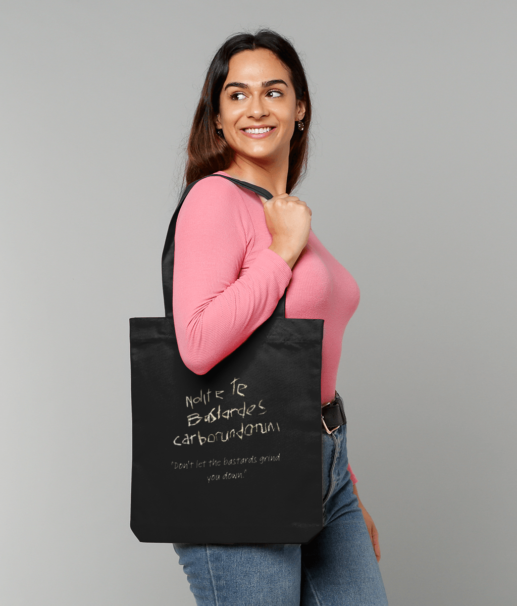 Don't let the bastards grind you down tote bag gift | eco friendly bag | the Handmaid's tale