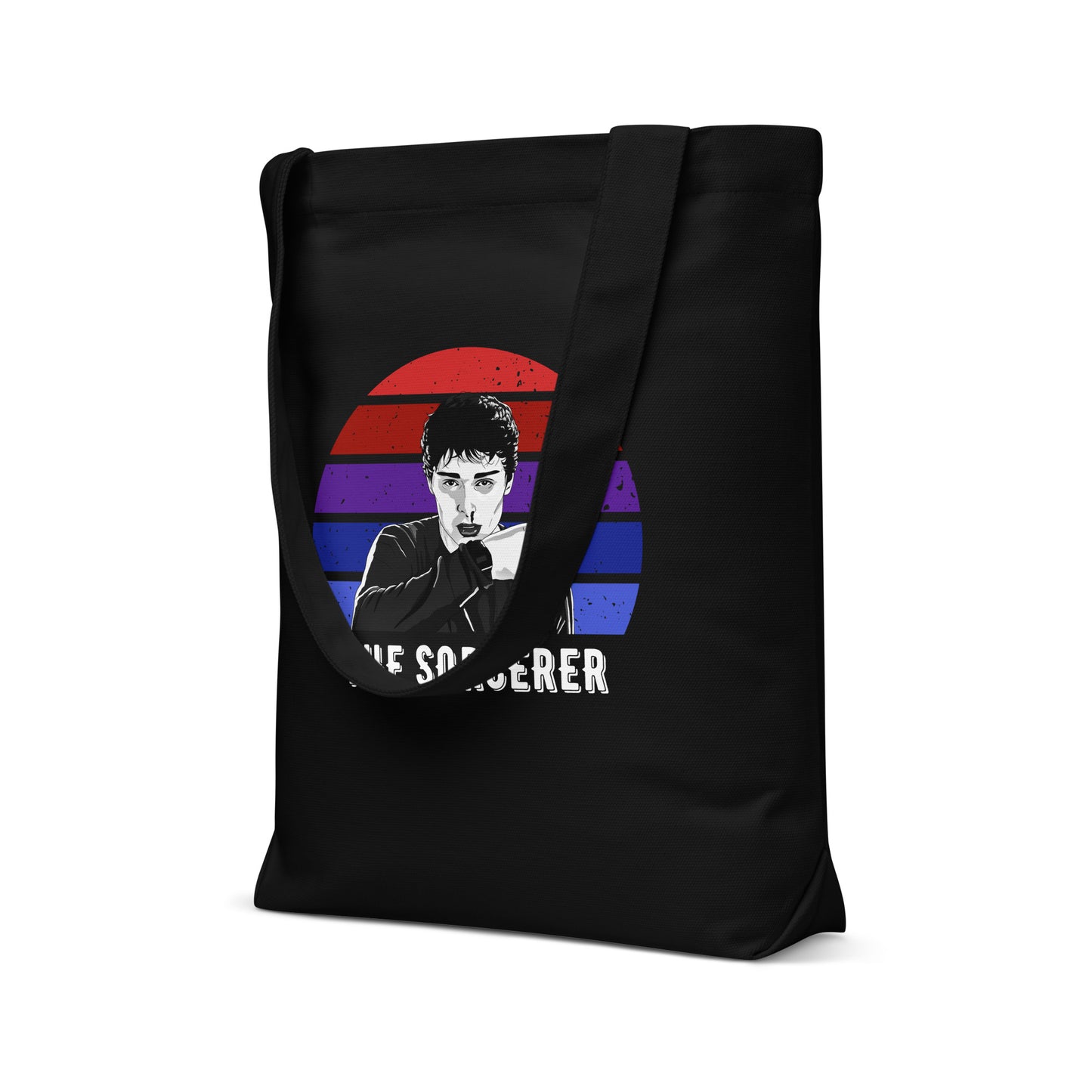 Will Byers Stranger Things Tote Bag | Black. Season 5 episode 4 merch. Will with powers looking hot after wiping the blood away from his nosebleed. The Sorcerer. 