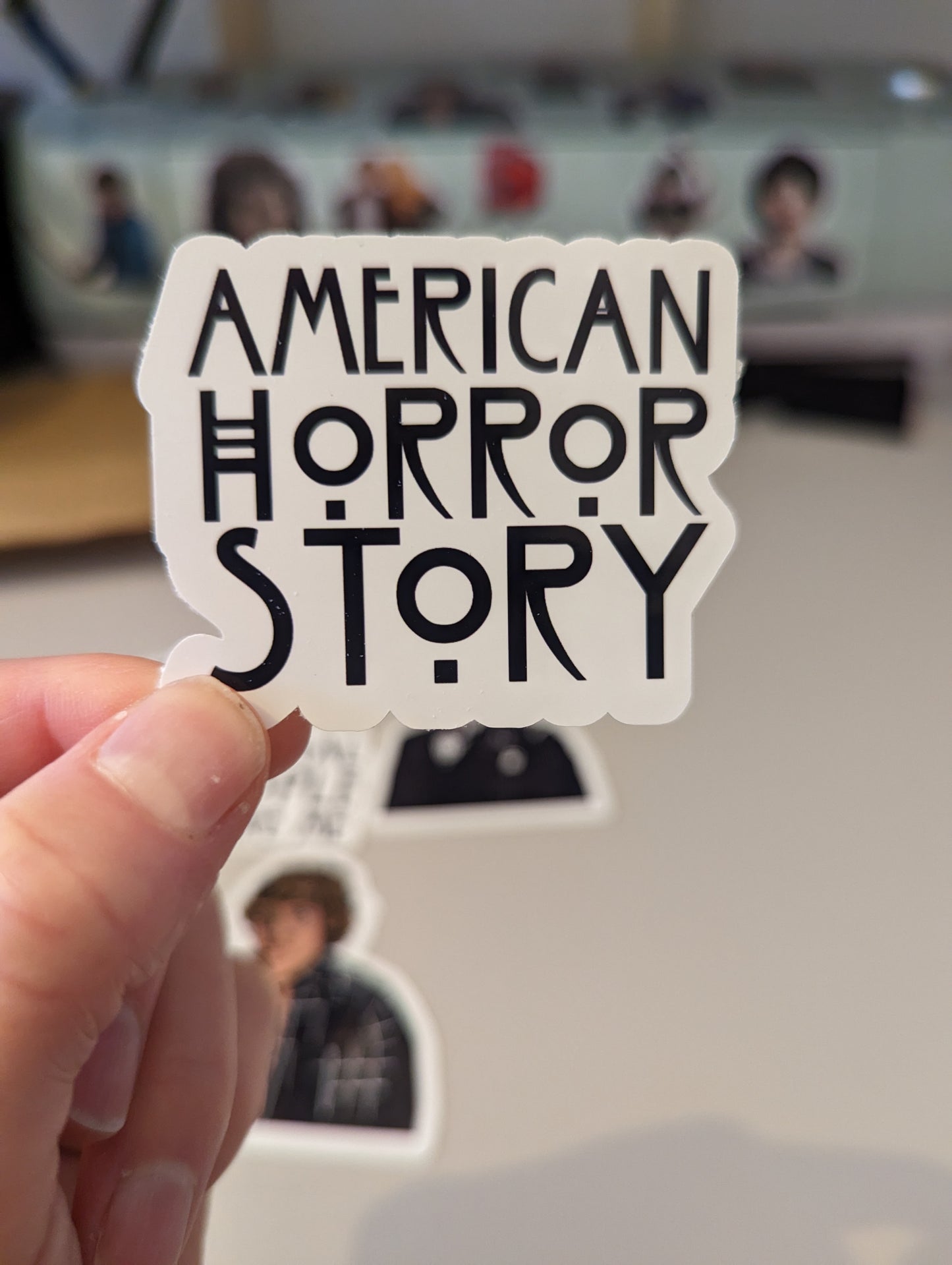 American Horror Story AHS Stickers | Eco-Friendly & Waterproof | Pack of 10