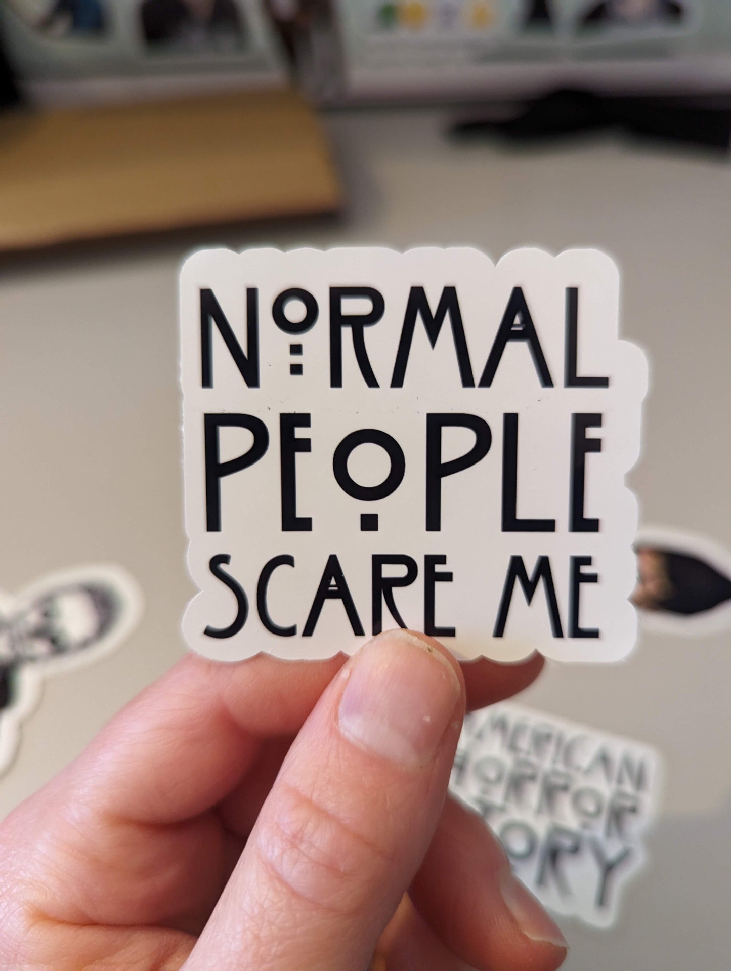 American Horror Story AHS Stickers | Eco-Friendly & Waterproof | Pack of 10
