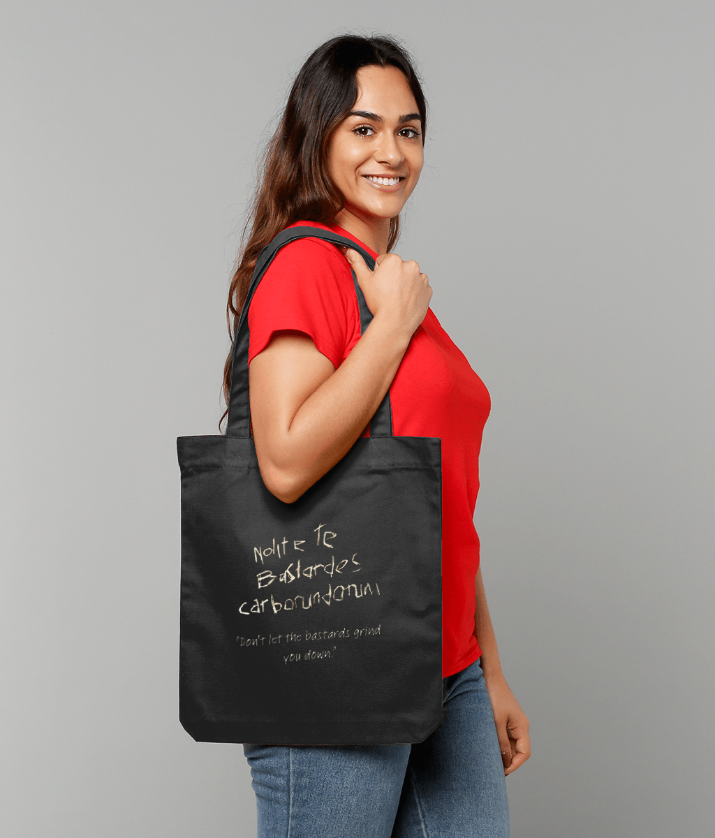 Don't let the bastards grind you down tote bag gift | eco friendly bag | the Handmaid's tale