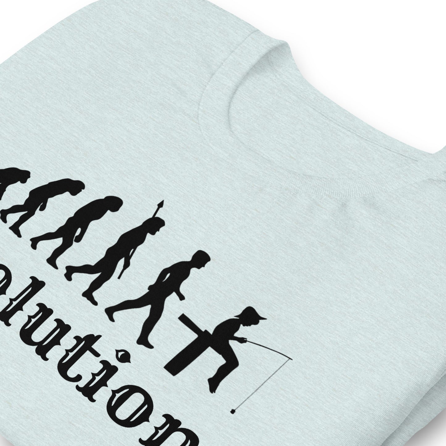 Fishing Evolution T-Shirt | Fisherman Design | Premium Eco Tee - Jessie's Art Shop