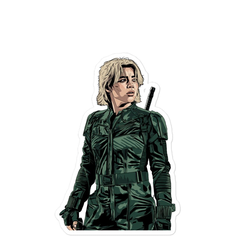 Yelena Belova Sticker | Black Widow | Eco-Friendly Vinyl | Thunderbolts | Florence Pugh
