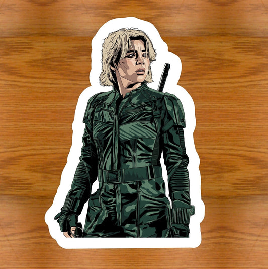 Yelena Belova Sticker | Black Widow | Eco-Friendly Vinyl | Thunderbolts | Florence Pugh