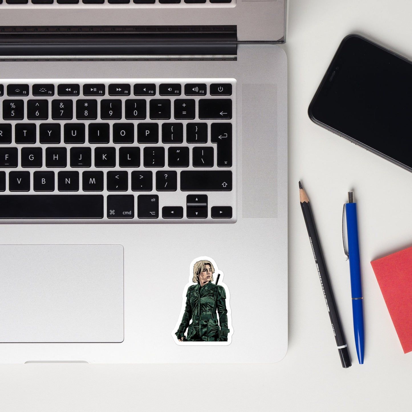 Yelena Belova Sticker | Black Widow | Eco-Friendly Vinyl | Thunderbolts | Florence Pugh